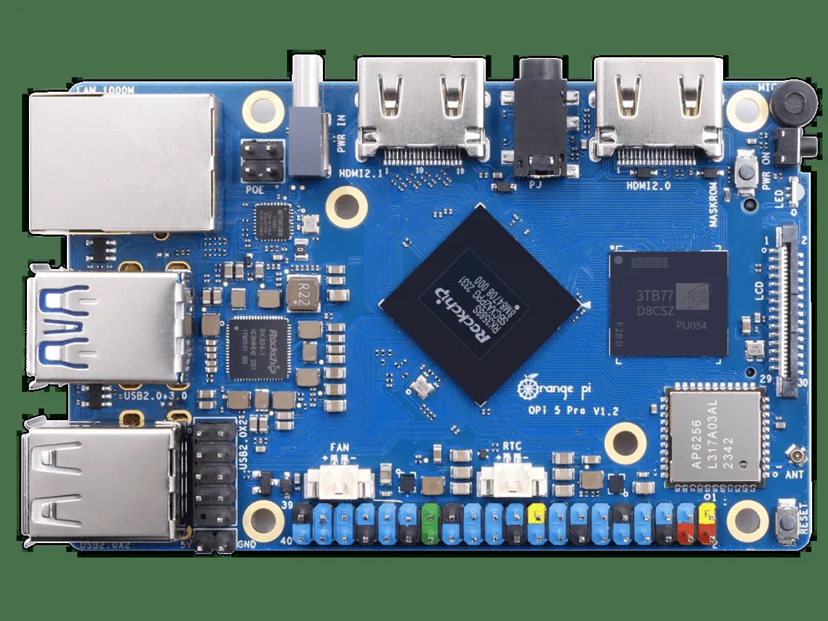 Orange Pi 5 Pro 16GB board
