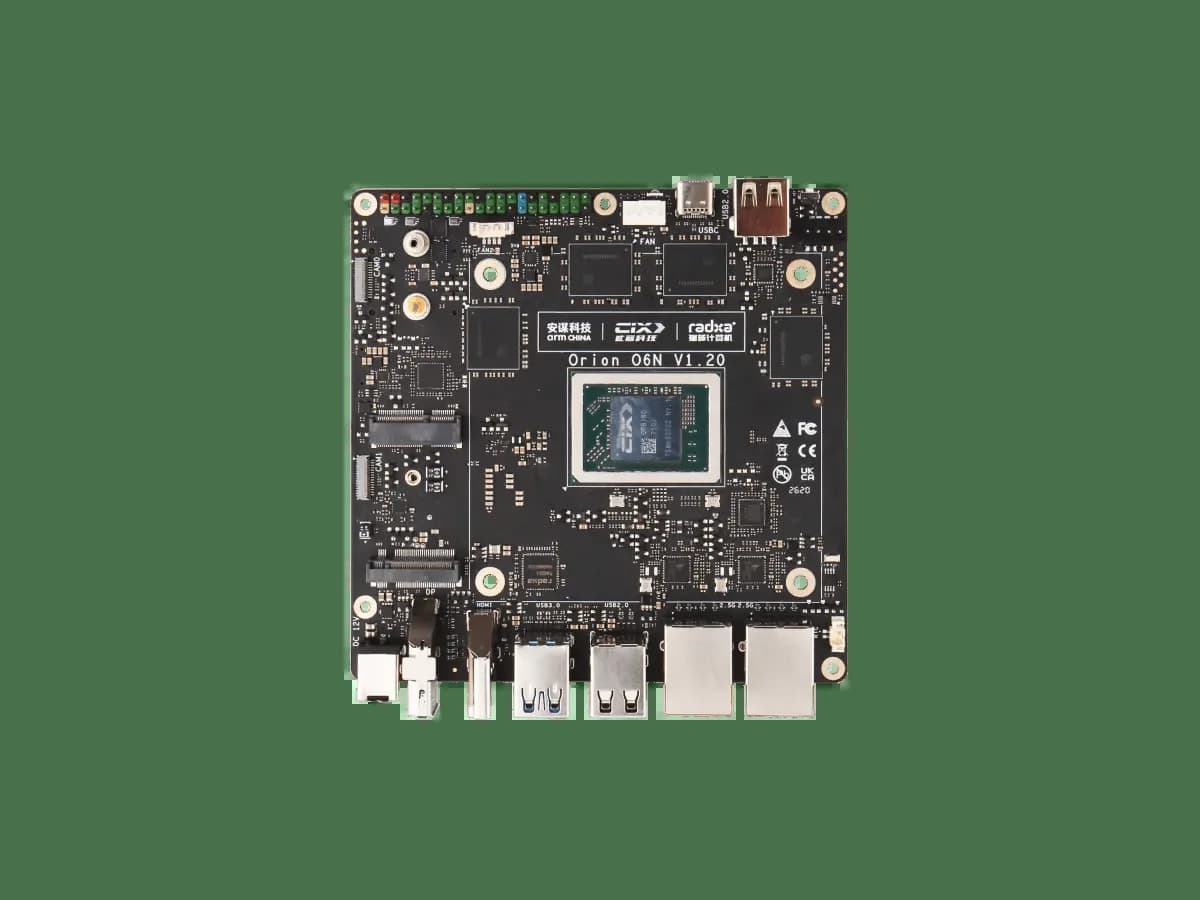 Radxa Orion O6N 32GB board