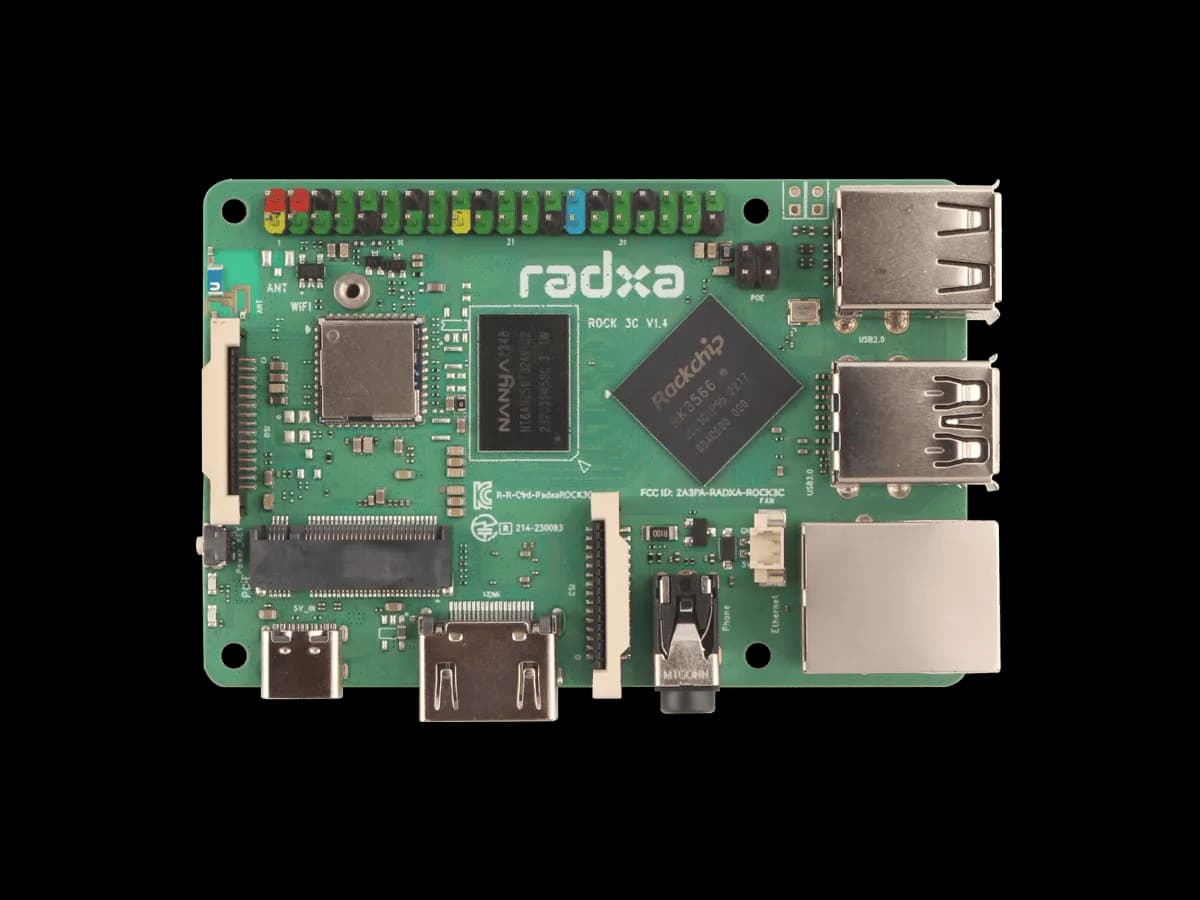 Radxa ROCK 3C 2GB board
