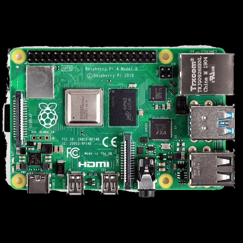 Raspberry Pi 4 2GB board