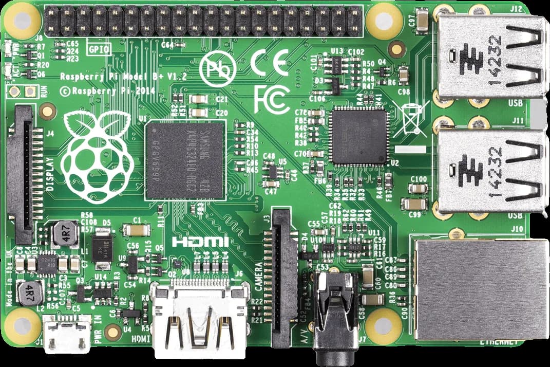 Raspberry Pi 1 (Model B+ v1.2) 512MB board