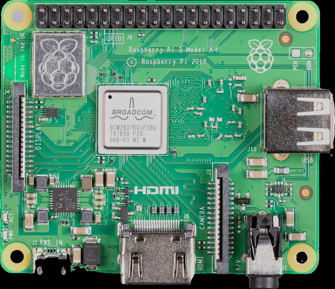Raspberry Pi 3 (Model A+) 512MB board